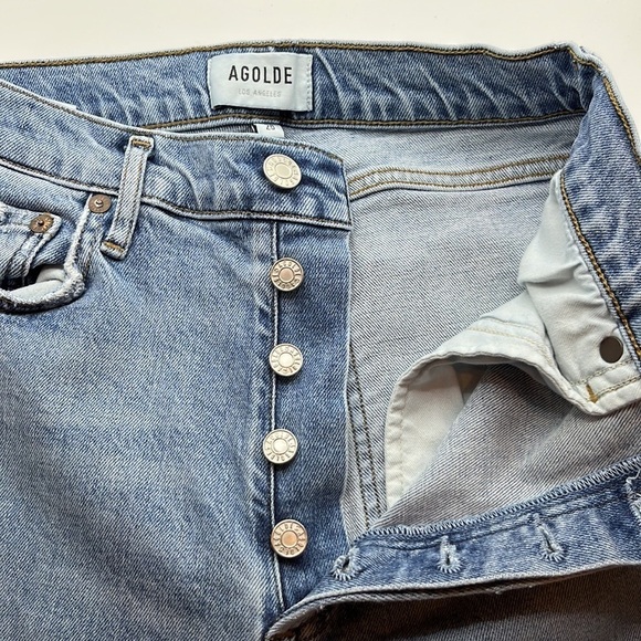 Agolde Nico High Rise Slim Ankle Size 26 - Picture 16 of 16